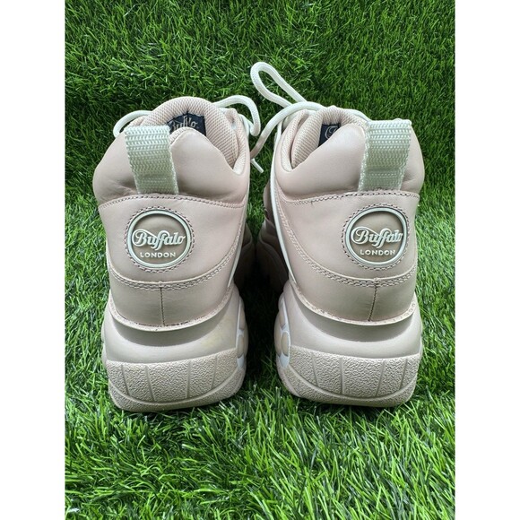Buffalo London Platform Chunky Trainers Sneakers Pink Shoes Women’s EU 41 - Picture 6 of 16